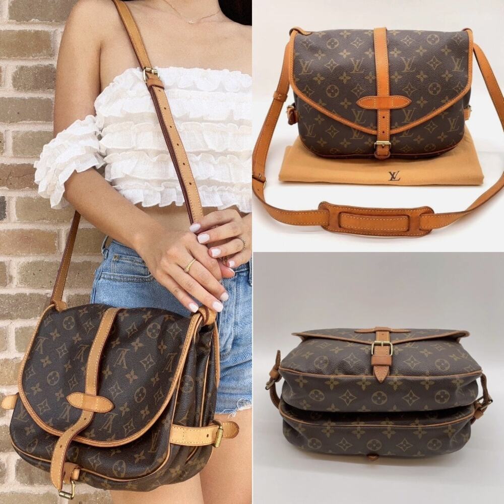 💎✨Authentic✨💎Louis Vuitton Saumur 30 Crossbody with Dust bag